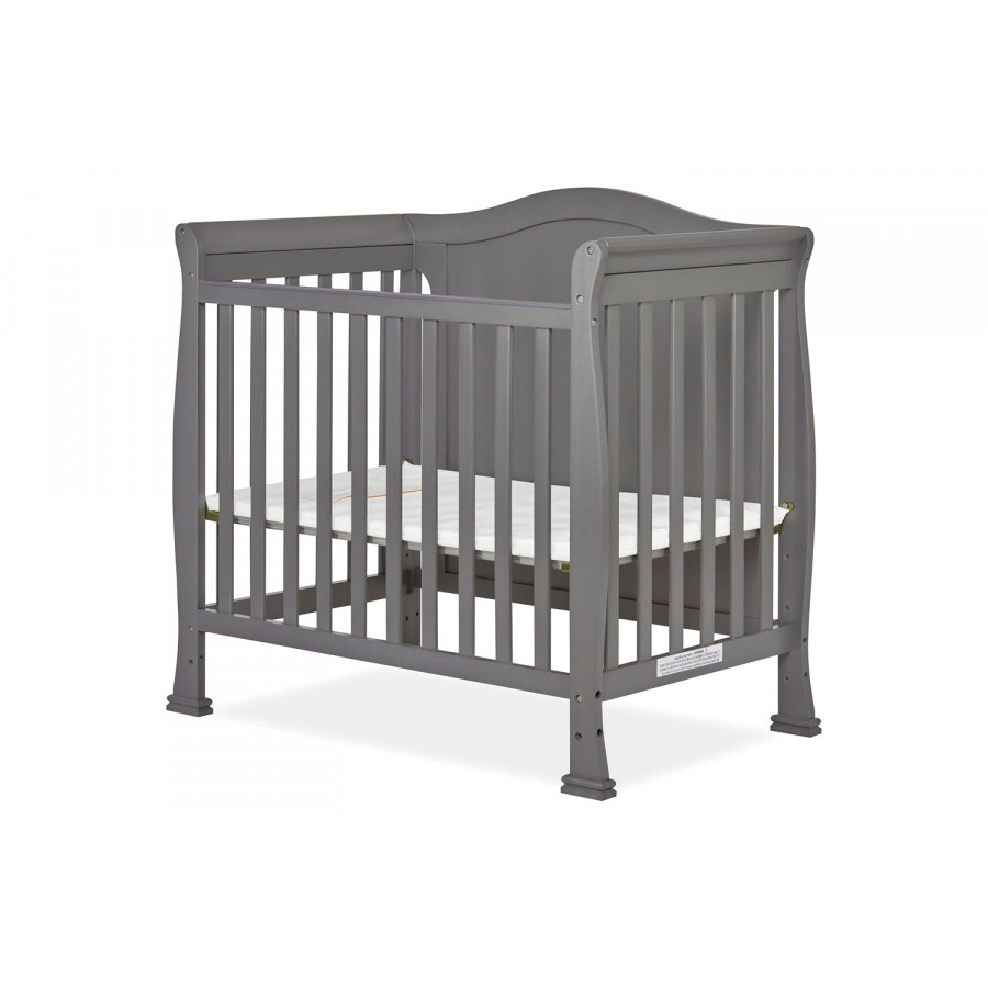 FaFurn - Solid Pine Wood 3-In-1 Convertible Baby Crib Daybed Toddler Bed