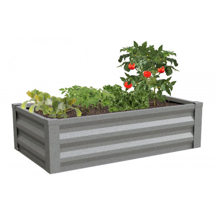 FaFurn - Powder Coated Metal Raised Garden Bed Planter