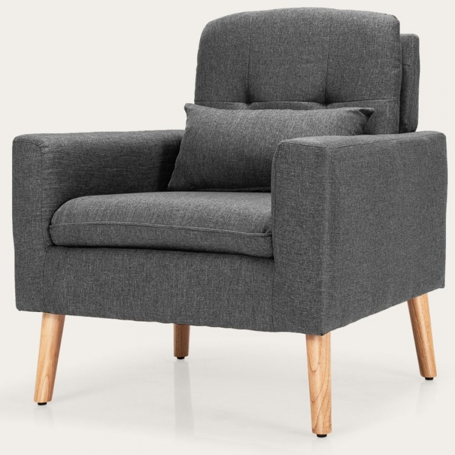FaFurn - Modern Accent Chair with Pillow