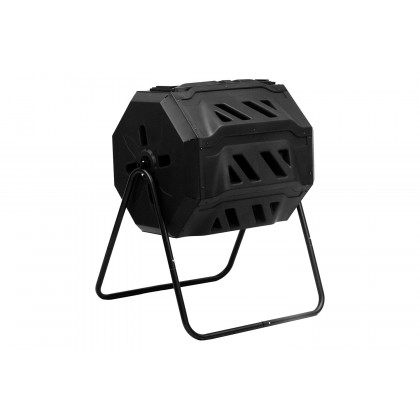 FaFurn - Outdoor Garden 5.7 Cubic Ft Rotating Composting Bin Tumbler