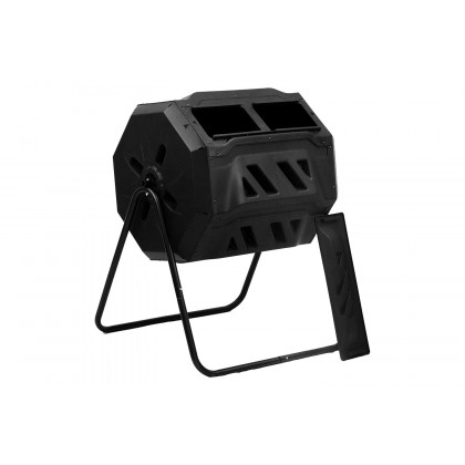FaFurn - Outdoor Garden 5.7 Cubic Ft Rotating Composting Bin Tumbler