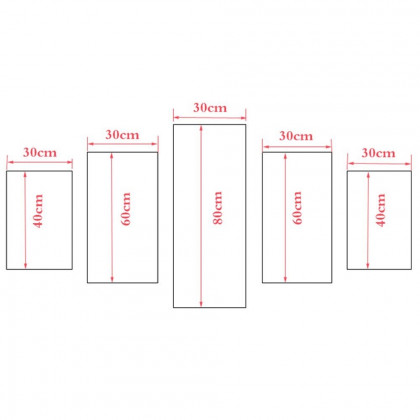 FaFurn - 5-Panel Wall Art Painting Print in Beach Ocean Seascape