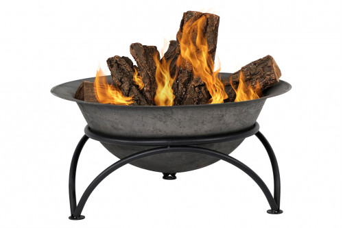 FaFurn™ - 23.5 Inch Wood-Burning Small Cast Iron Fire Pit Bowl with Stand