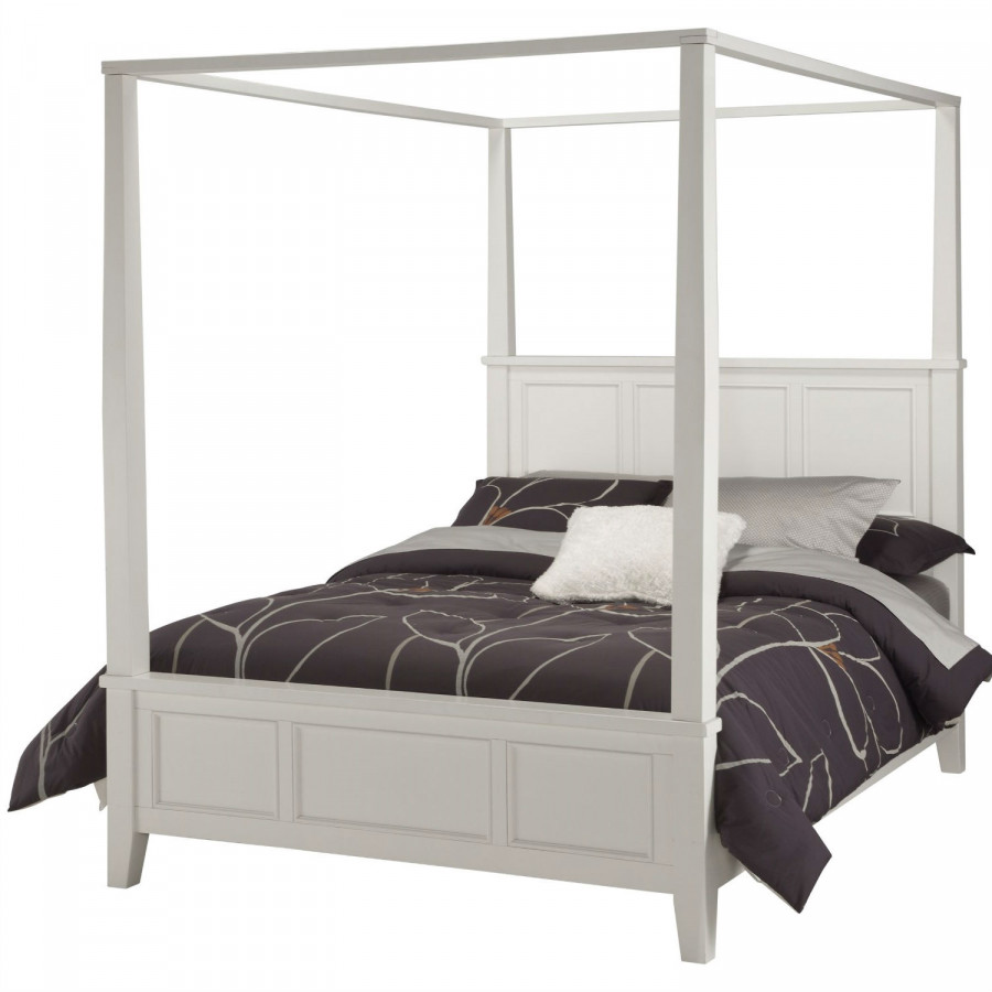 FaFurn - Canopy Bed Frame (quensizecanbedfr1234)