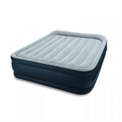 FaFurn - Queen Size Air Mattress with Built-in Pillows and Pump