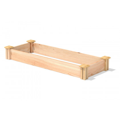 FaFurn Low Profile Cedar Raised Garden Bed - Single