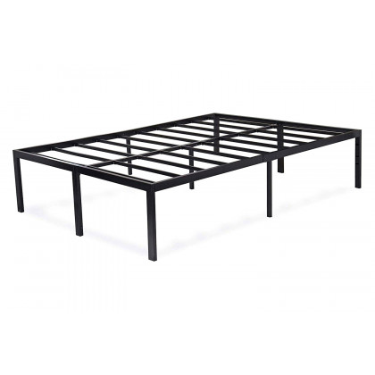 FaFurn 18-Inch High Rise Heavy Duty Metal Platform Bed Frame - King Size