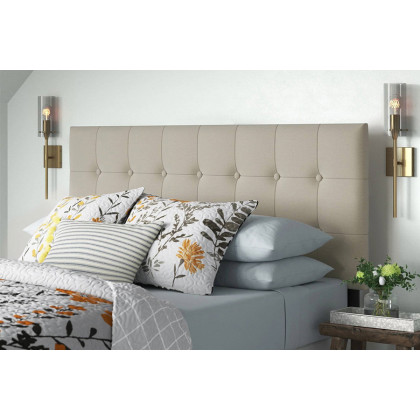 FaFurn - Contemporary Button-Tufted Headboard
