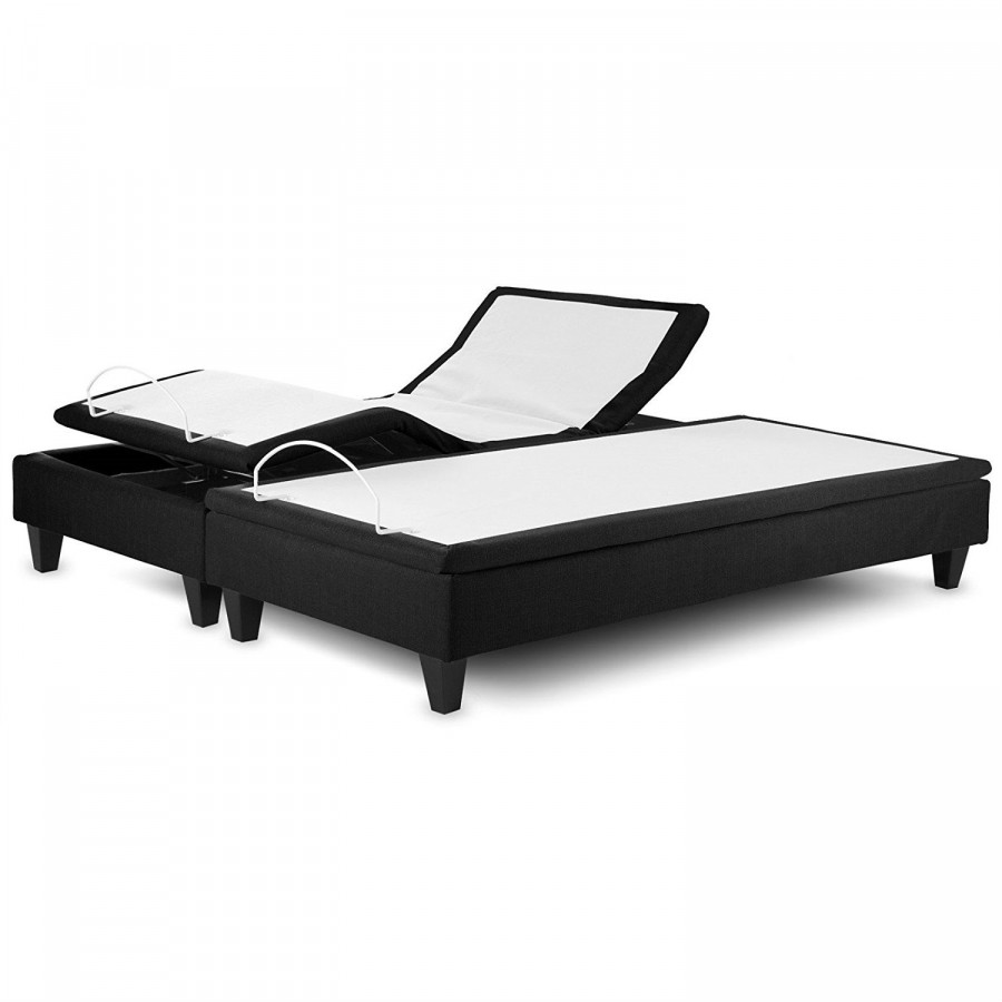 FaFurn - Adjustable King Size Bed Base with Massage