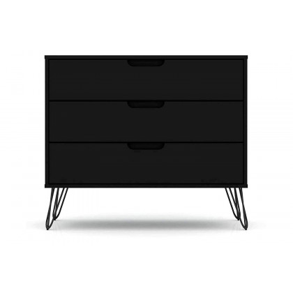 FaFurn - Modern Scandinavian Style Bedroom 3-Drawer Dresser