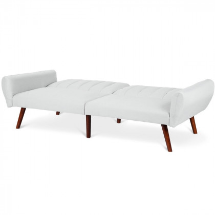 FaFurn Modern Sofa-Bed - Gray, Linen