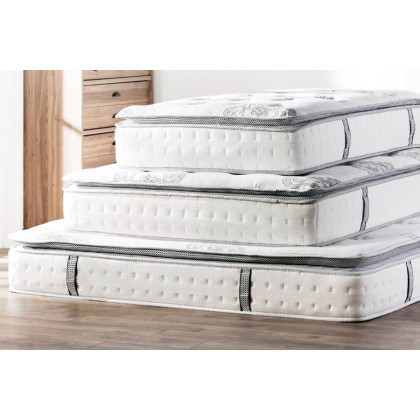 FaFurn 12-Inch Medium Firm Pillow Top Hybrid Mattress in a Box - Full Size