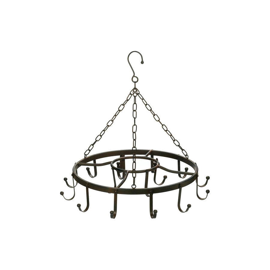 FaFurn - Modern Industrial Circular Hanging Pot Rack