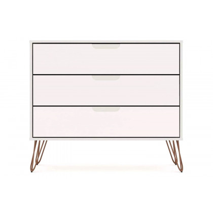 FaFurn - Modern Scandinavian Style Bedroom 3-Drawer Dresser