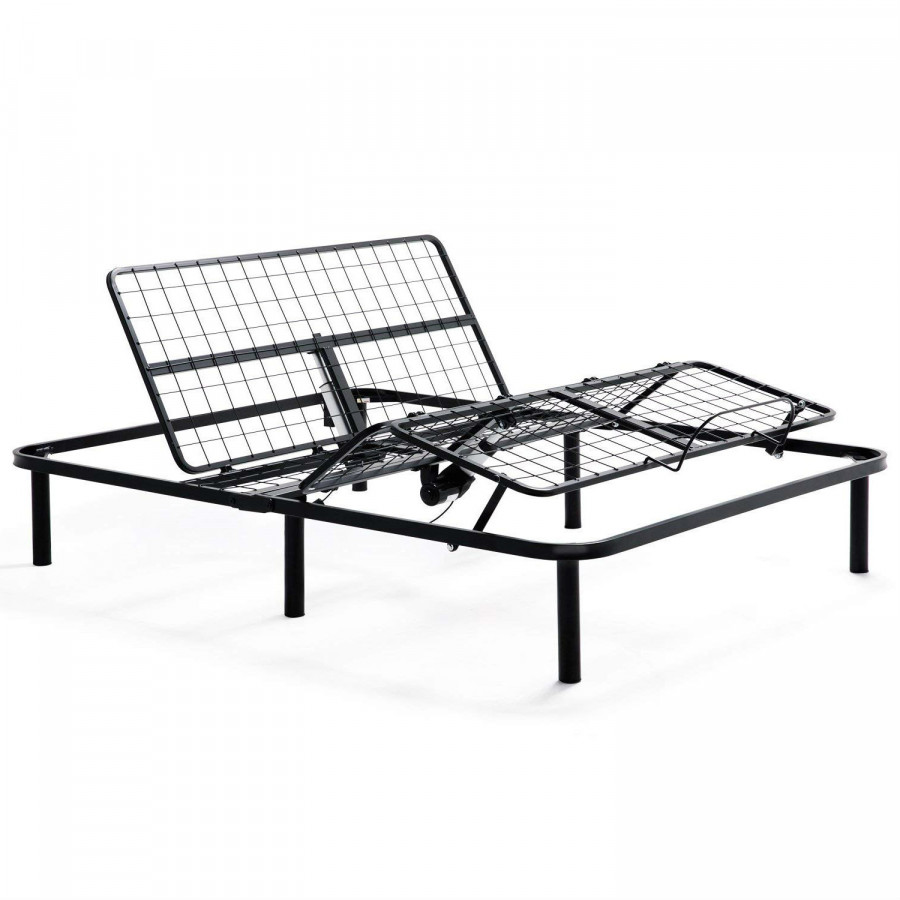 FaFurn - Adjustable Twin XL Size Platform Bed Frame with Remote