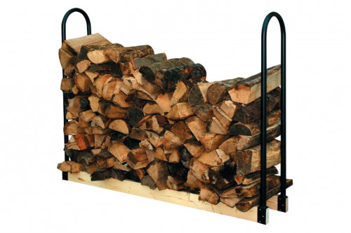 FaFurn™ - Adjustable Length Firewood Log Rack For Indoor Or Outdoor Use