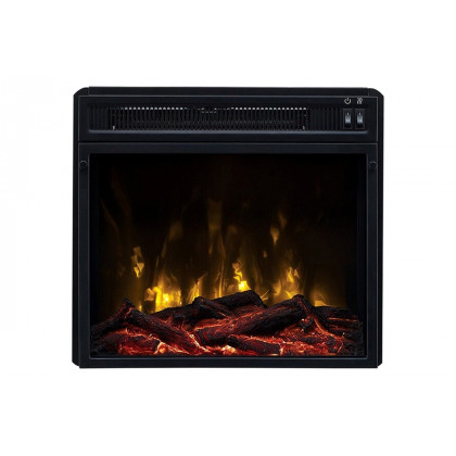 FaFurn Farmhouse TV Entertainment Electric Fireplace - Rustic Pine
