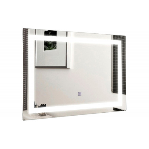 FaFurn - 27.5 Inch Led Touch Sensor Wall Mounted Corded Bathroom Mirror