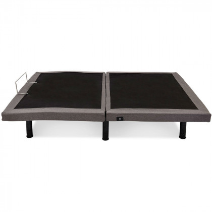 FaFurn - Adjustable Queen Size Bed Frame Base with Remote Control USB Ports and Massage