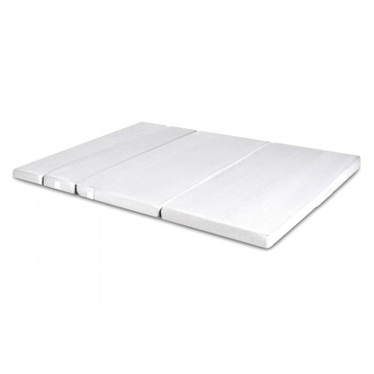 FaFurn - Queen Size 4-Inch Thick Folding Guest Bed Mattress