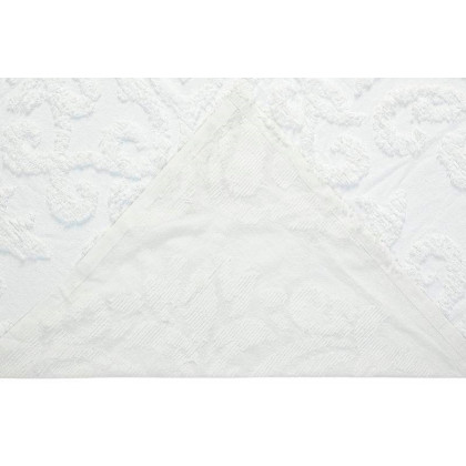 FaFurn Queen Size 3-Piece Coverlet Bedspread Set - White, Cotton