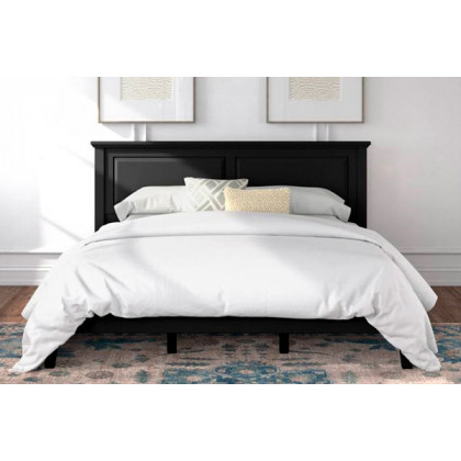 FaFurn - Traditional Platform Bed with Headboard (BKTRPBH528361)
