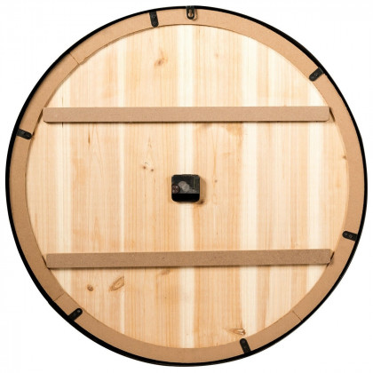 FaFurn - Farmhouse Wall Clock with Roman Numerals in Metal/Wood