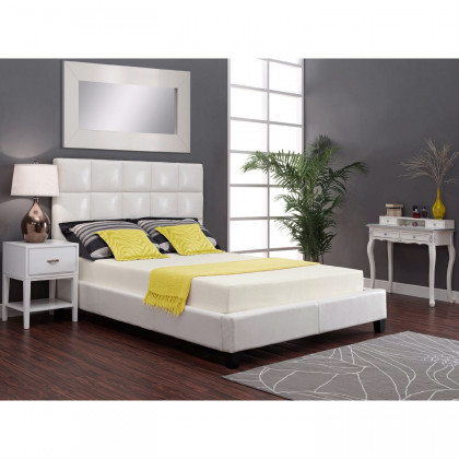 FaFurn - Twin Size Memory Foam Mattress with Knit Cover