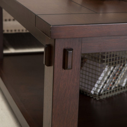 FaFurn - Coffee Table in Espresso, Wood