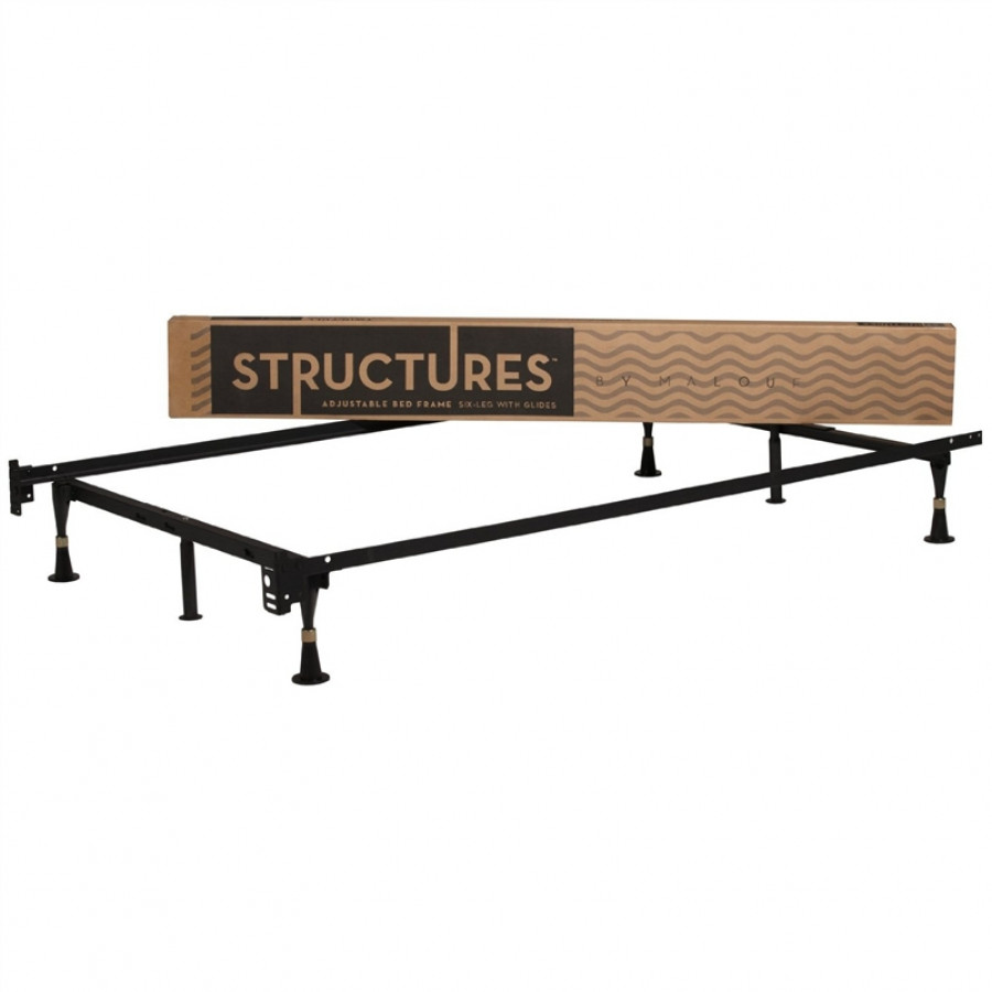 FaFurn - Adjustable Twin/Full Size Bed Frame in Metal