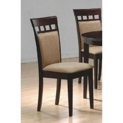 FaFurn - Contemporary Dining Chairs in Cappuccino Finish (Set of 2)