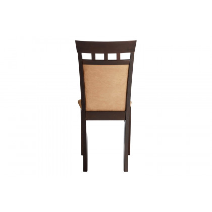 FaFurn - Contemporary Dining Chairs in Cappuccino Finish (Set of 2)