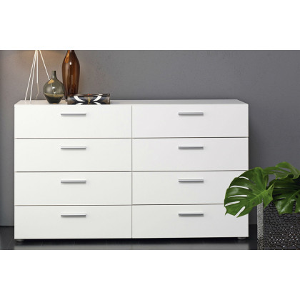 FaFurn - Modern Bedroom 8-Drawer Double Dresser