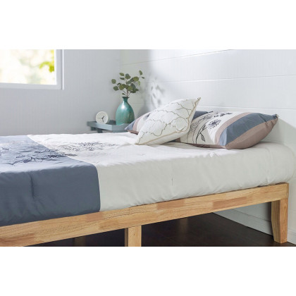 FaFurn Solid Wood Platform Bed Frame - Twin Size