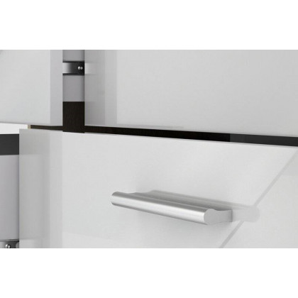 FaFurn Modern Bedroom 8-Drawer Double Dresser - White/Oak