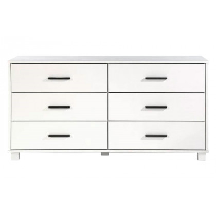 FaFurn - Modern Farmhouse Solid 6 Drawers Double Dresser