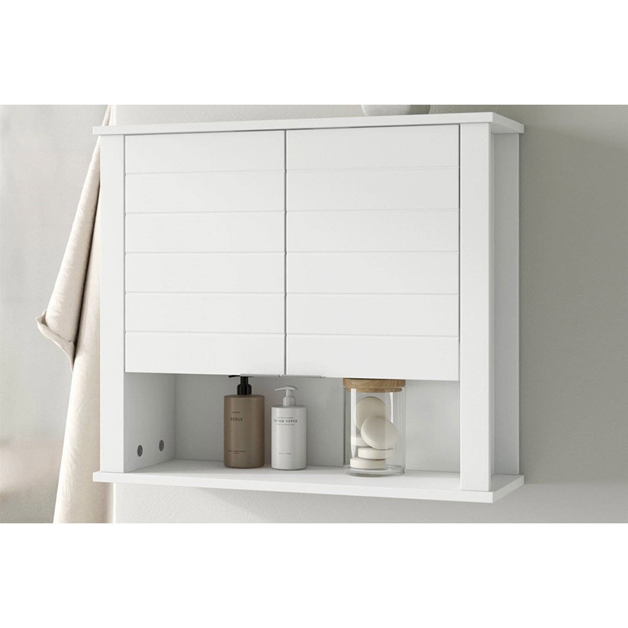 FaFurn - 2 Door Wall Mounted Bathroom Storage Cabinet