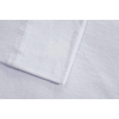 FaFurn Twin Size 4-Piece Jersey Sheet Set - White, Cotton