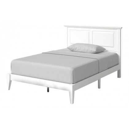 FaFurn - Traditional Platform Bed with Headboard (WHMSWB43859721)
