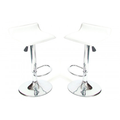 FaFurn - Modern Air-Lift Adjustable Bar Stools (Set of 2)