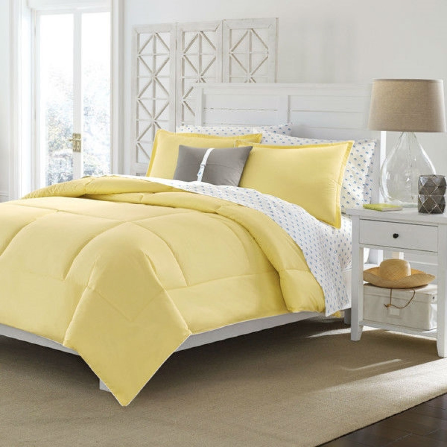 FaFurn - Comforter Set (solidyellcott1234)