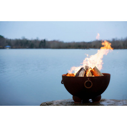 Fire Pit Art - Nepal Wood Burning