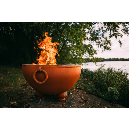 Fire Pit Art - Nepal Wood Burning