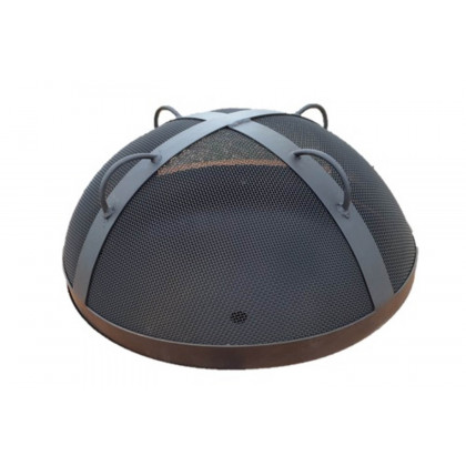 Fire Pit Art Artisan Spark Guard 27.5" - Black