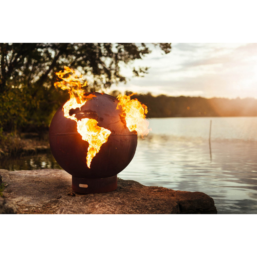 Fire Pit Art - Third Rock Wood Burning