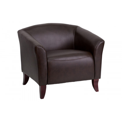 BLNK HERCULES Imperial Series LeatherSoft Chair - Brown