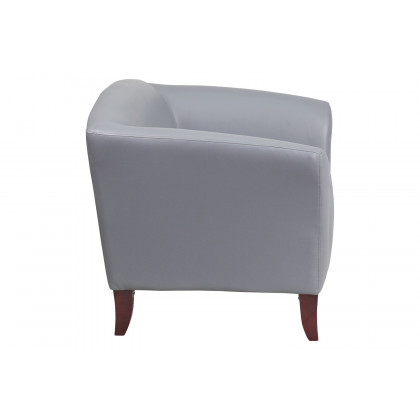 BLNK HERCULES Imperial Series LeatherSoft Chair - Gray