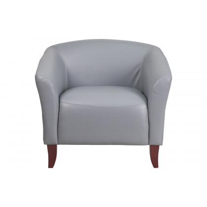 BLNK HERCULES Imperial Series LeatherSoft Chair - Gray