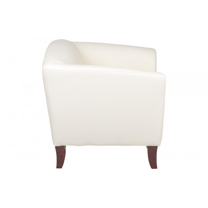 BLNK HERCULES Imperial Series LeatherSoft Chair - Ivory
