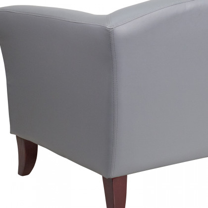 BLNK HERCULES Imperial Series LeatherSoft Sofa - Gray